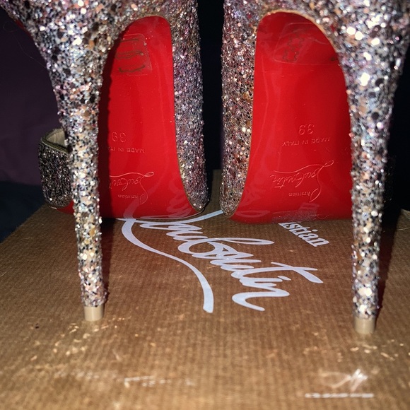 demi you 100 glit aqua/rub met/spec … size 39 - Picture 2 of 4